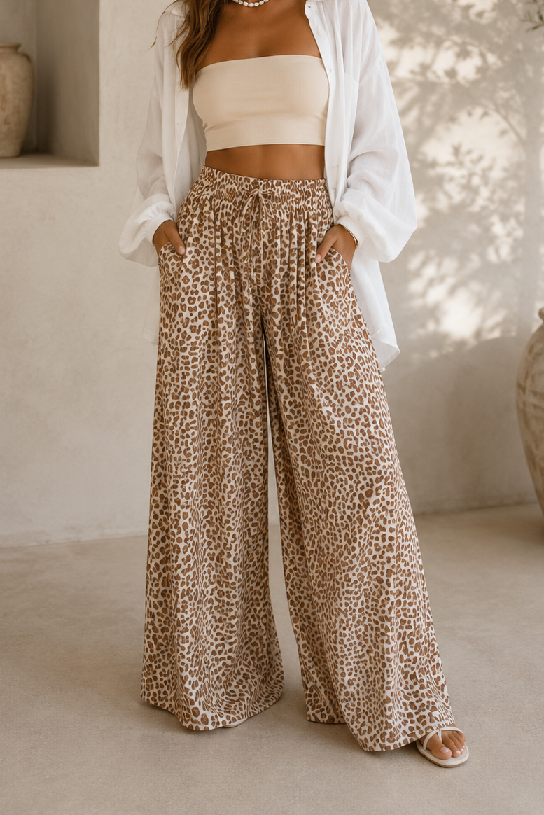 Hose Beige Leo