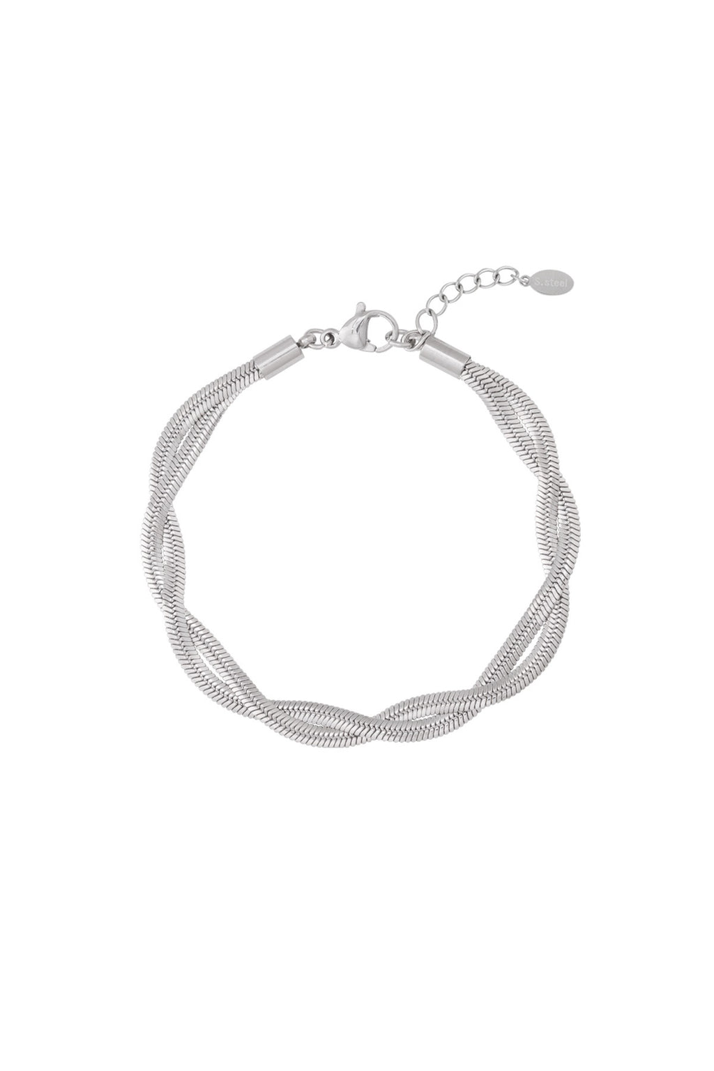 Maison Twist Armband Silber