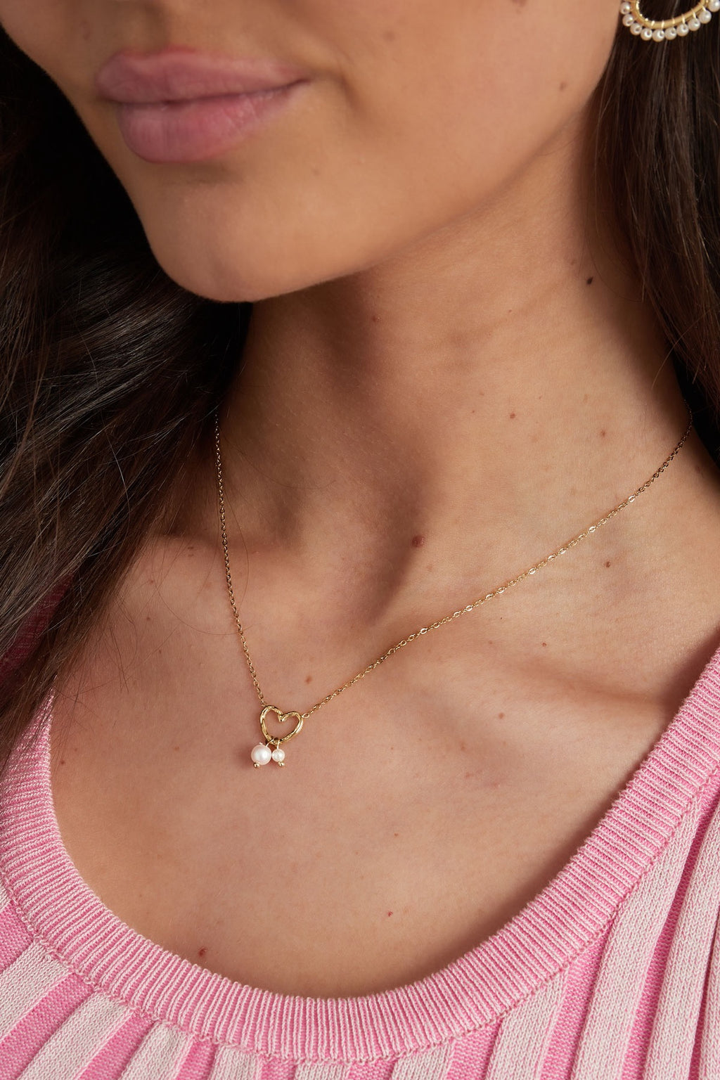 Heart of Pearls Kette